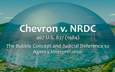 Chevron USA Inc. v. Natural Resources Defense Council Inc. 467 US 834 (1984)