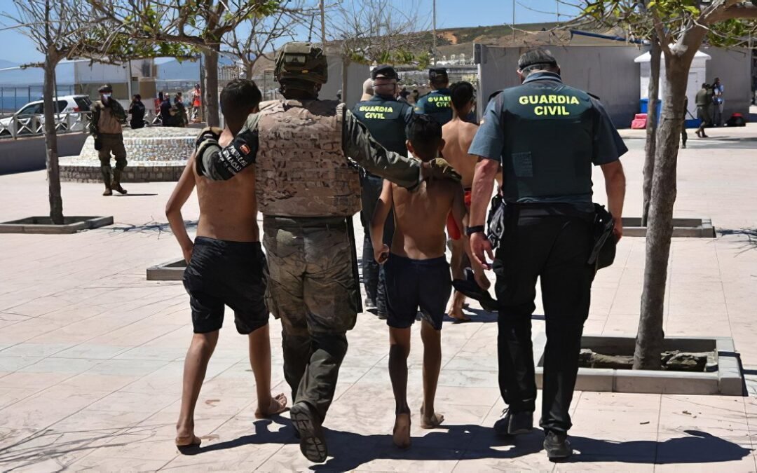 La «invasión de Ceuta» y la expulsión de menores