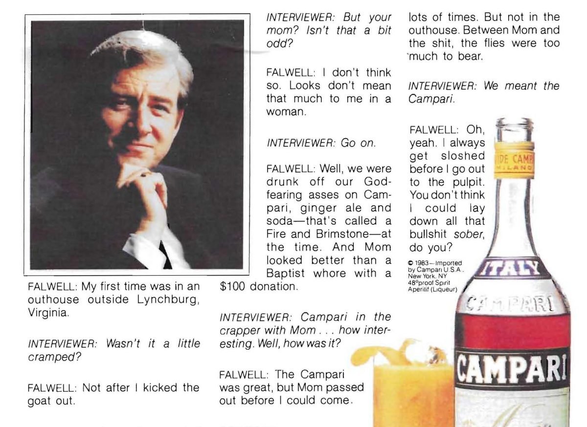 Hustler Magazine v. Falwell